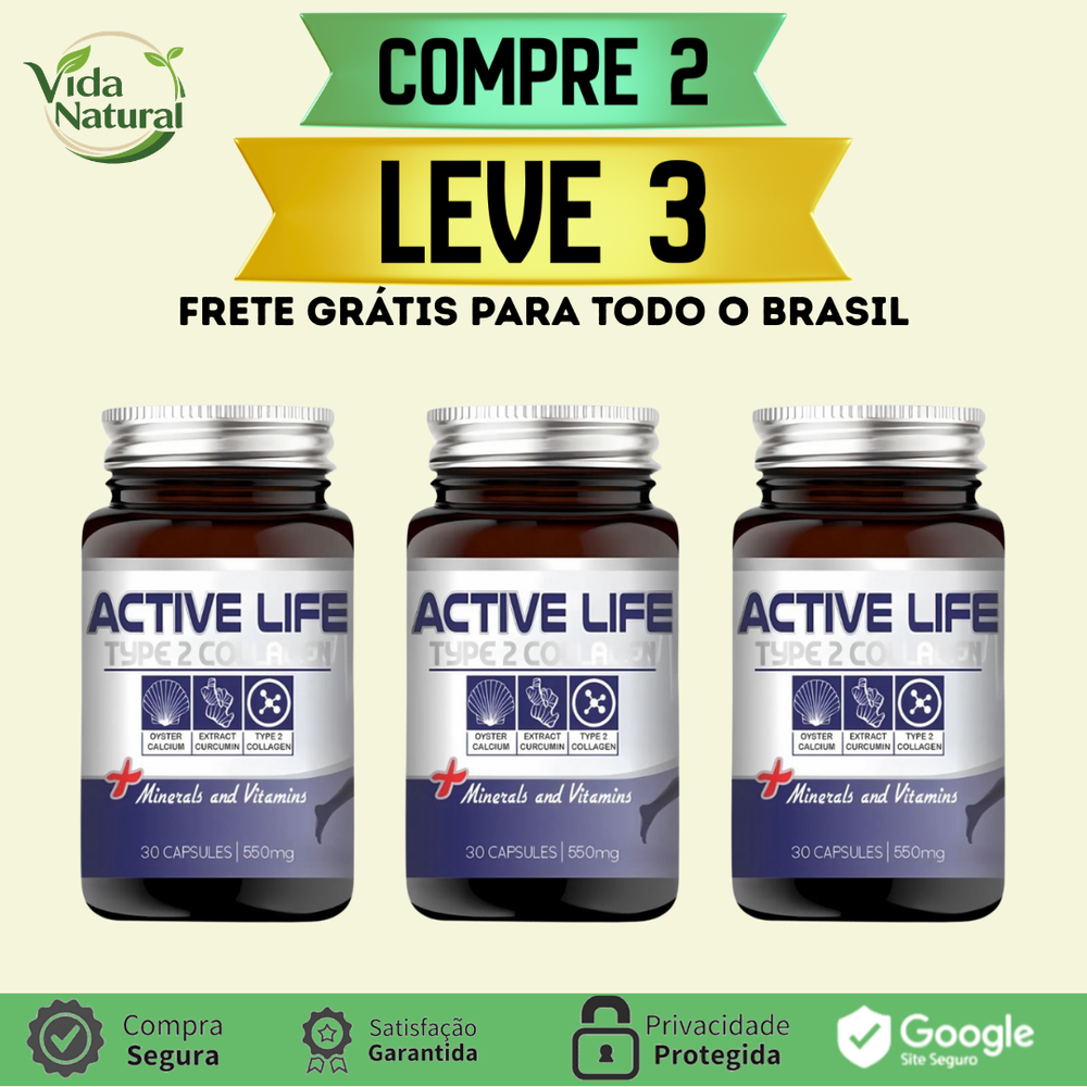 ACTIVE LIFE - PROMOÇÃO DO DIA - FRETE GRÁTIS