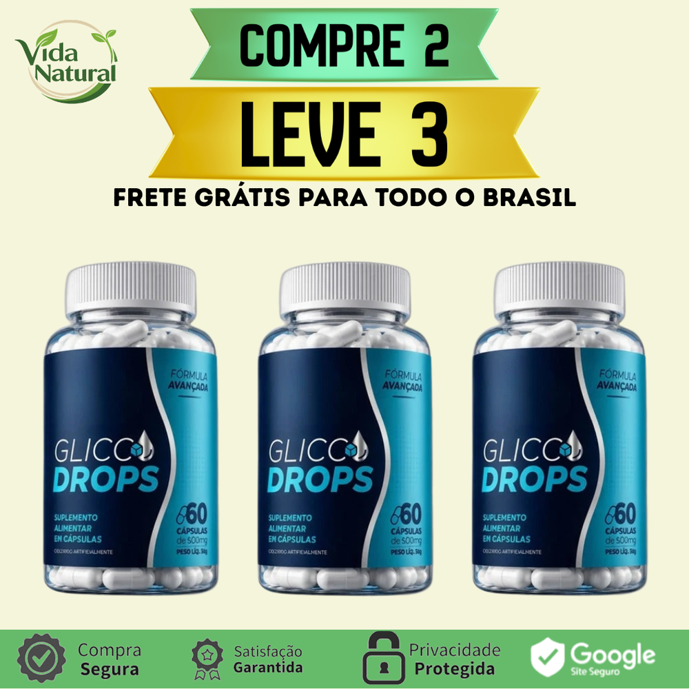 GLICO DROPS - PROMOÇÃO DO DIA - FRETE GRÁTIS