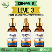 MELVIS GOLD - PROMOÇÃO DO DIA - FRETE GRÁTIS