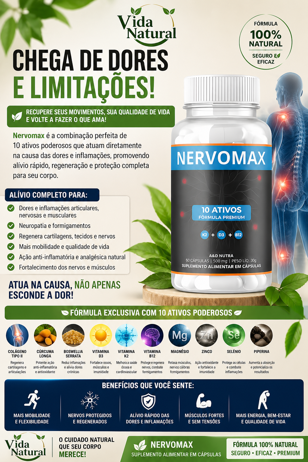NERVOMAX - PROMOÇÃO DO DIA - FRETE GRÁTIS