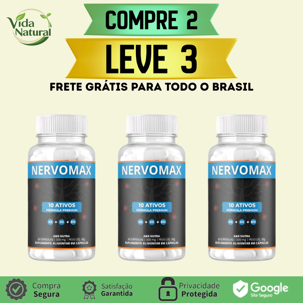 NERVOMAX - PROMOÇÃO DO DIA - FRETE GRÁTIS