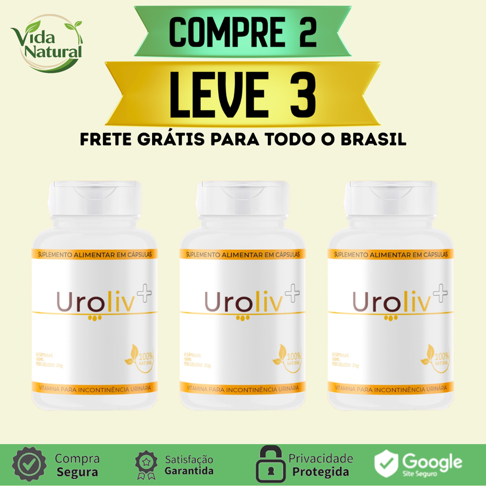 UROLIV - PROMOÇÃO DO DIA - FRETE GRÁTIS