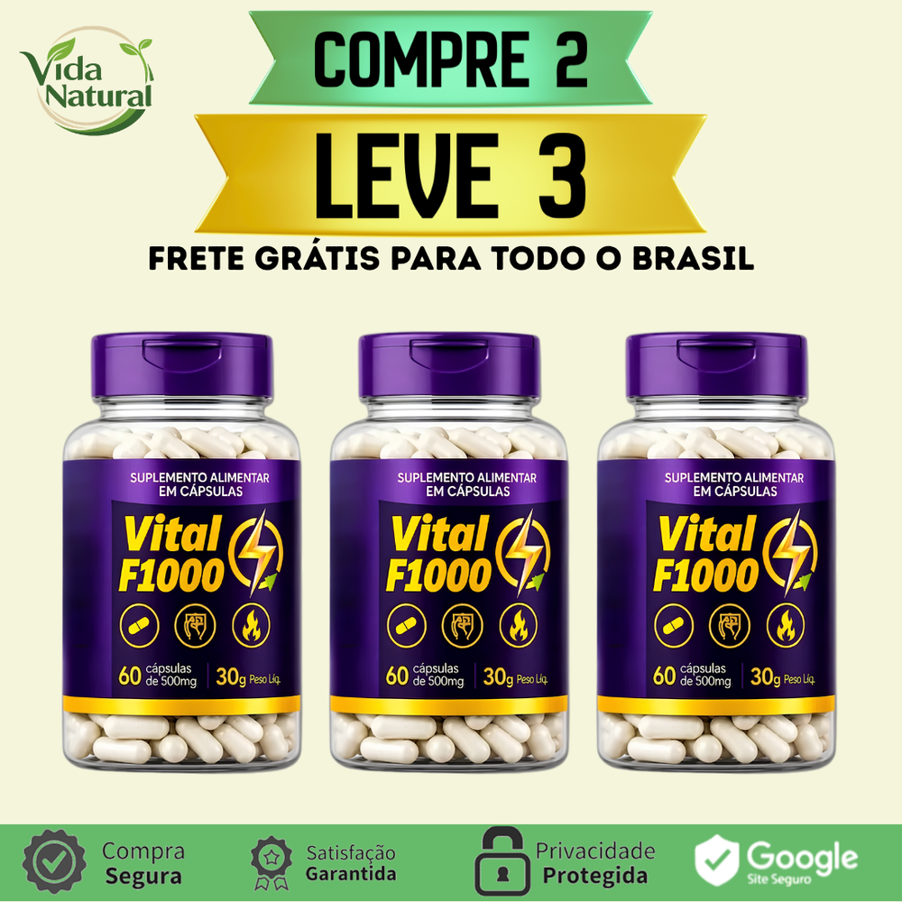 VITAL F1000 - PROMOÇÃO DO DIA - FRETE GRÁTIS